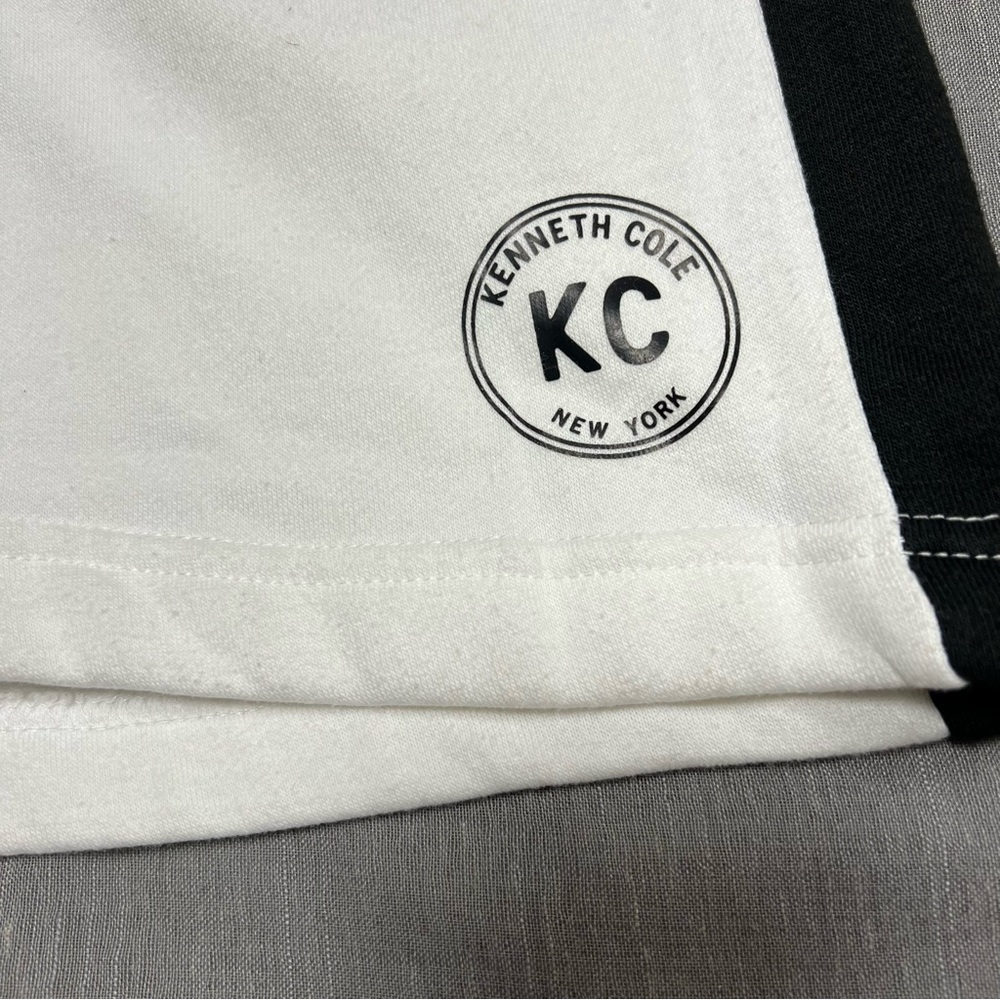 Kenneth Cole Men’s Organic Cotton Athletic Jogger White Shorts Sz 3X - Picture 3 of 8